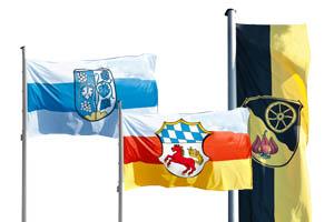 Vereinsfahnen und Vereinsbedarf, Fahnen und Flaggen von Fahnen Kössinger